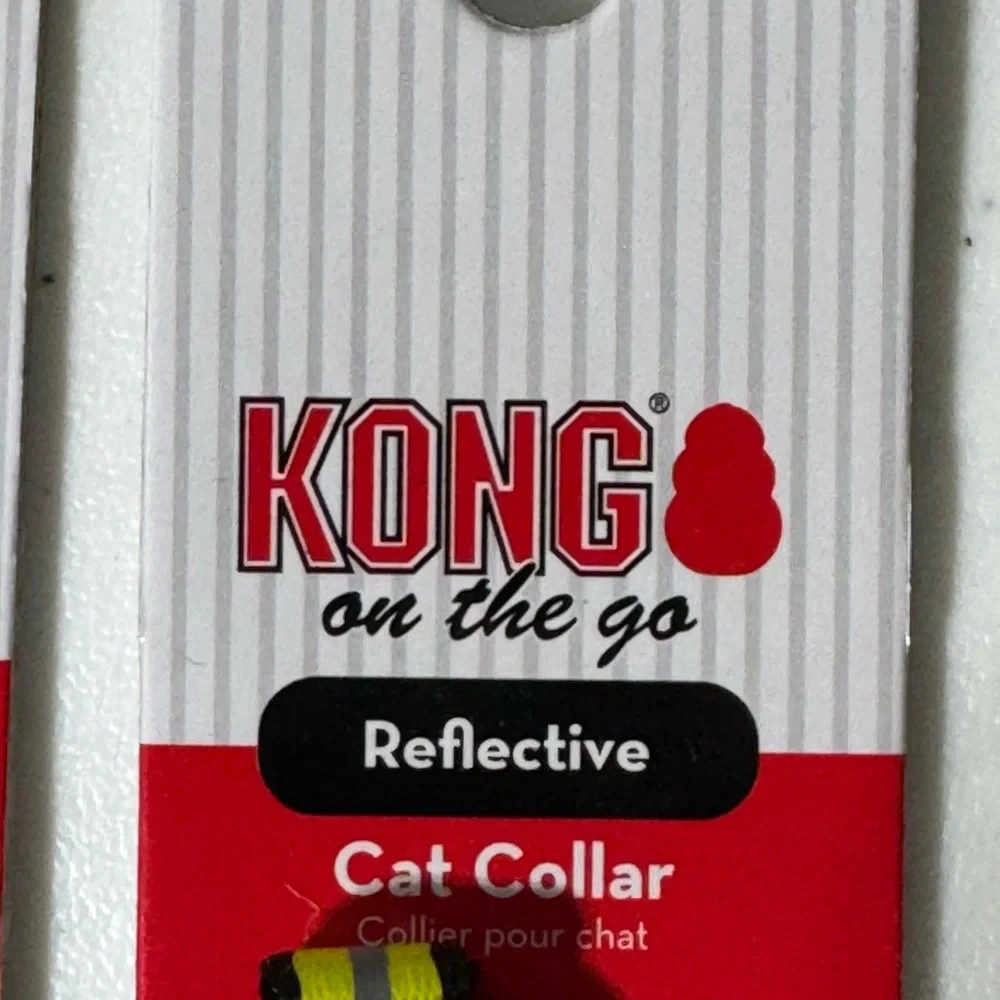 KONG Reflective Cat Collar - Yellow